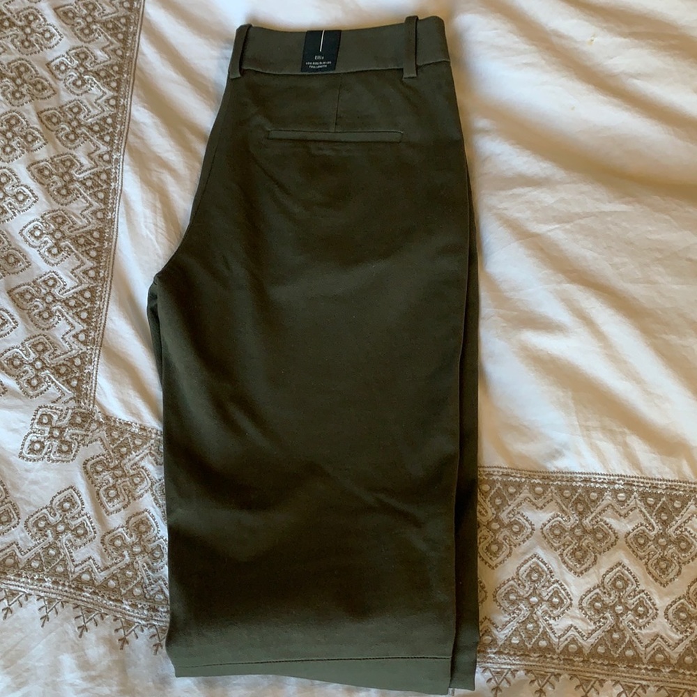 BABATON Low-rise Trousers olive green size 4